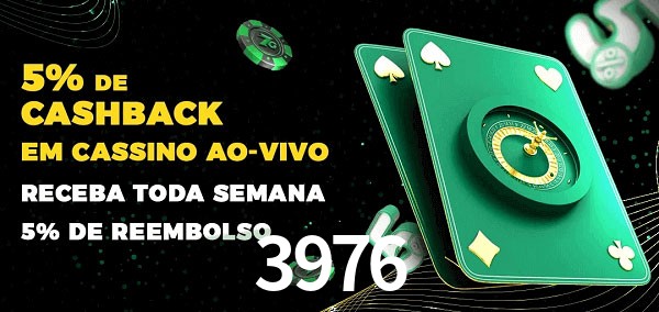 Promoções do cassino ao Vivo 3976